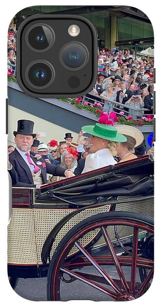 Royal Procession with Elegant Attire at the Ascott - Phone Case