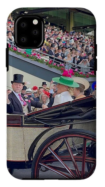 Royal Procession with Elegant Attire at the Ascott - Phone Case
