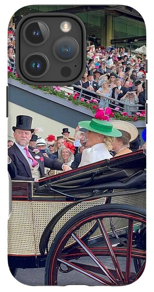 Royal Procession with Elegant Attire at the Ascott - Phone Case
