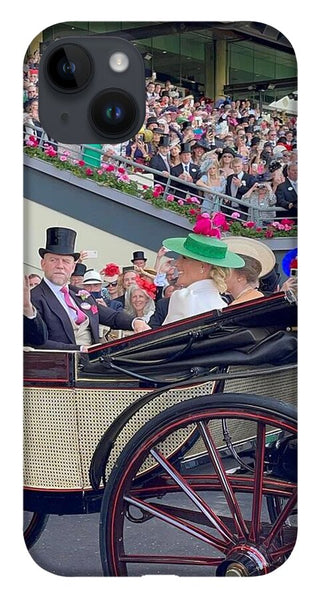 Royal Procession with Elegant Attire at the Ascott - Phone Case