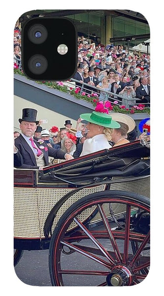 Royal Procession with Elegant Attire at the Ascott - Phone Case