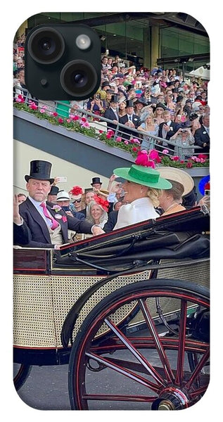 Royal Procession with Elegant Attire at the Ascott - Phone Case