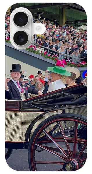 Royal Procession with Elegant Attire at the Ascott - Phone Case