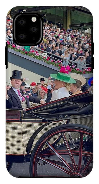 Royal Procession with Elegant Attire at the Ascott - Phone Case
