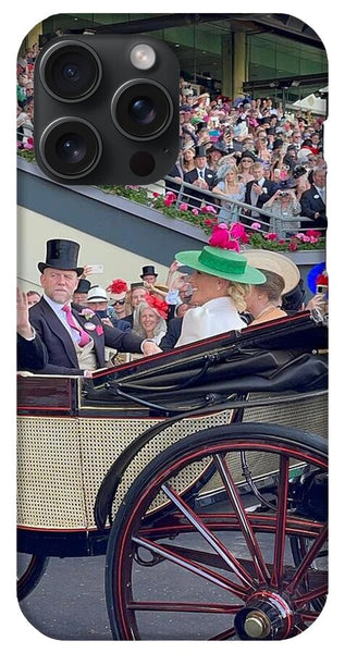 Royal Procession with Elegant Attire at the Ascott - Phone Case