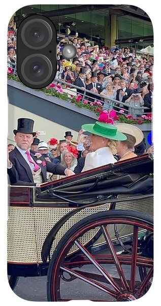 Royal Procession with Elegant Attire at the Ascott - Phone Case