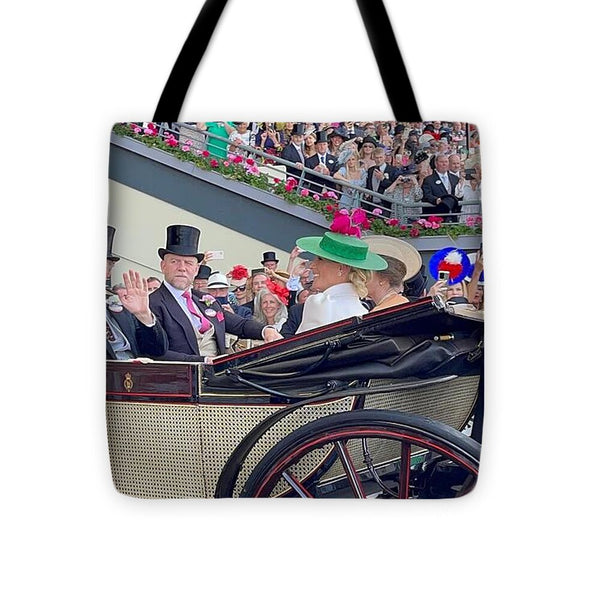 Royal Procession with Elegant Attire at the Ascott - Tote Bag