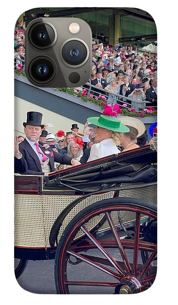 Royal Procession with Elegant Attire at the Ascott - Phone Case