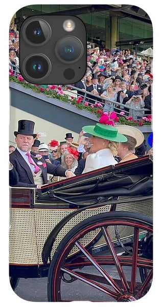 Royal Procession with Elegant Attire at the Ascott - Phone Case