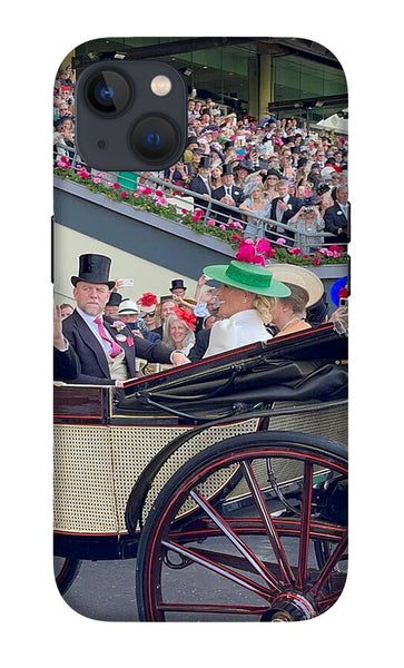 Royal Procession with Elegant Attire at the Ascott - Phone Case