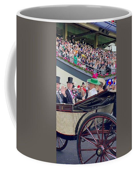 Royal Procession with Elegant Attire at the Ascott - Mug