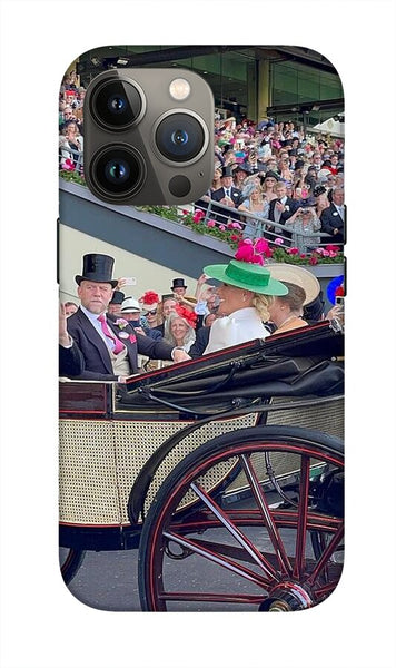 Royal Procession with Elegant Attire at the Ascott - Phone Case
