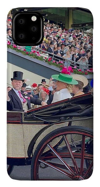 Royal Procession with Elegant Attire at the Ascott - Phone Case