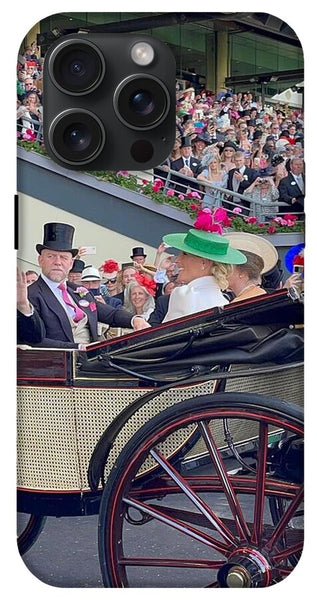 Royal Procession with Elegant Attire at the Ascott - Phone Case