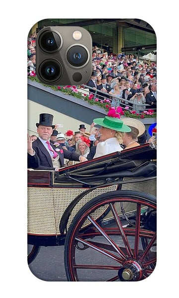 Royal Procession with Elegant Attire at the Ascott - Phone Case