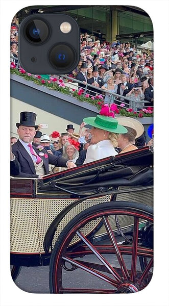 Royal Procession with Elegant Attire at the Ascott - Phone Case
