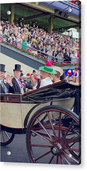 Royal Procession with Elegant Attire at the Ascott - Acrylic Print