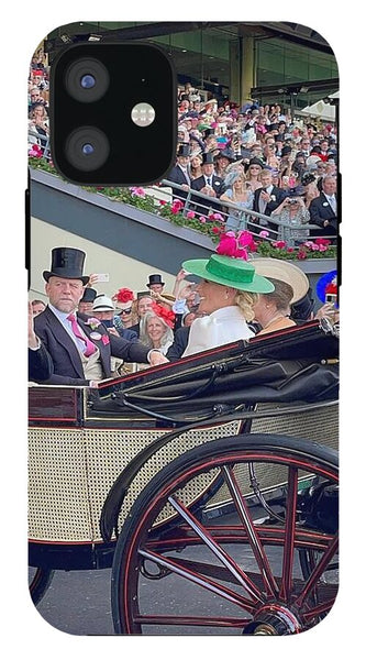 Royal Procession with Elegant Attire at the Ascott - Phone Case