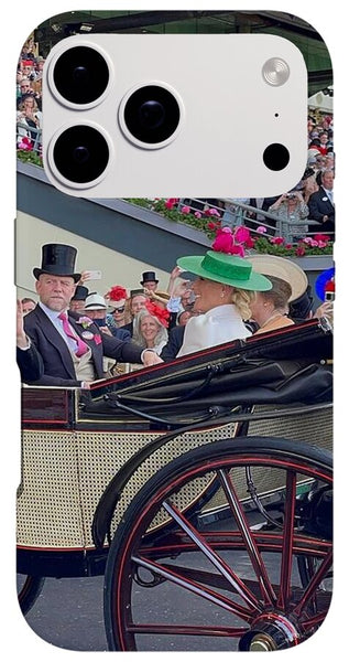 Royal Procession with Elegant Attire at the Ascott - Phone Case