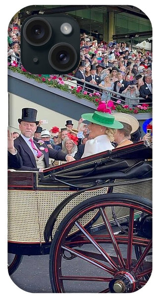 Royal Procession with Elegant Attire at the Ascott - Phone Case