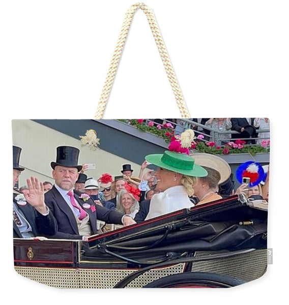 Royal Procession with Elegant Attire at the Ascott - Weekender Tote Bag
