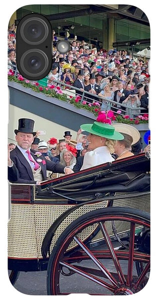 Royal Procession with Elegant Attire at the Ascott - Phone Case