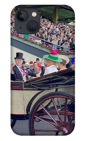 Royal Procession with Elegant Attire at the Ascott - Phone Case