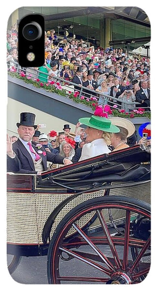 Royal Procession with Elegant Attire at the Ascott - Phone Case