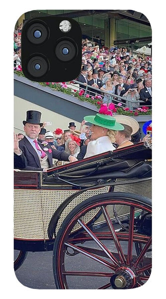 Royal Procession with Elegant Attire at the Ascott - Phone Case