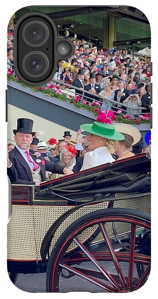 Royal Procession with Elegant Attire at the Ascott - Phone Case