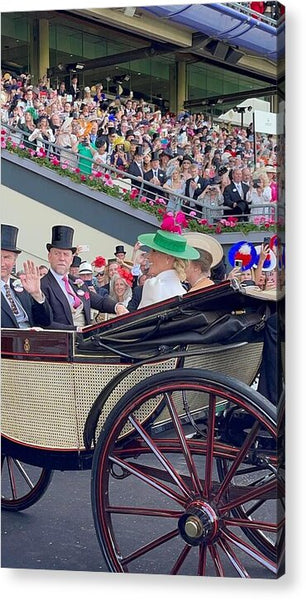 Royal Procession with Elegant Attire at the Ascott - Acrylic Print
