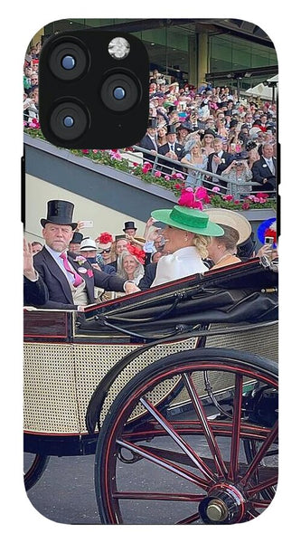 Royal Procession with Elegant Attire at the Ascott - Phone Case