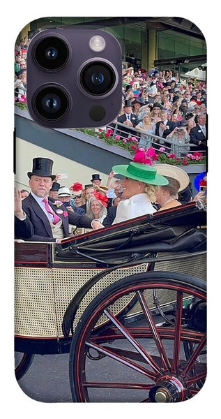 Royal Procession with Elegant Attire at the Ascott - Phone Case