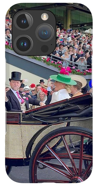 Royal Procession with Elegant Attire at the Ascott - Phone Case