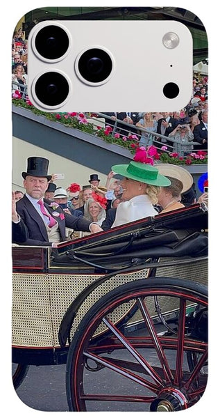 Royal Procession with Elegant Attire at the Ascott - Phone Case