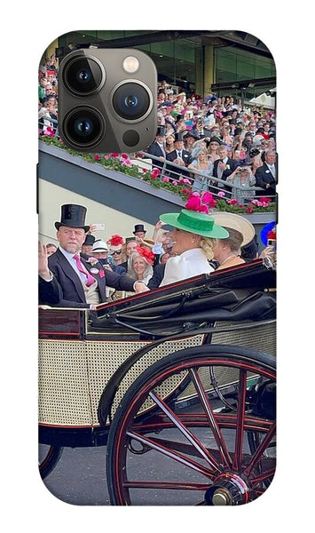 Royal Procession with Elegant Attire at the Ascott - Phone Case
