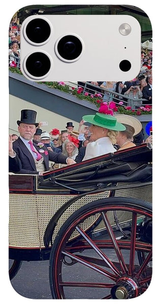 Royal Procession with Elegant Attire at the Ascott - Phone Case
