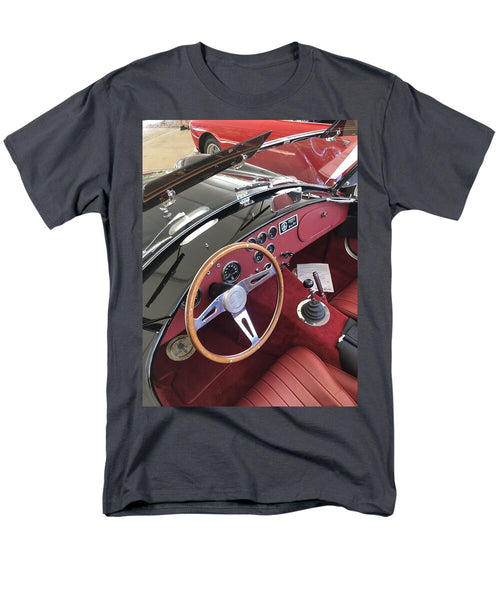 Shelby Cobra Sports Car interior - Men's T-Shirt  (Regular Fit)