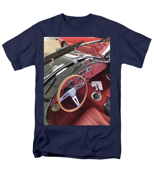 Shelby Cobra Sports Car interior - Men's T-Shirt  (Regular Fit)
