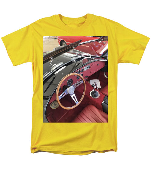 Shelby Cobra Sports Car interior - Men's T-Shirt  (Regular Fit)
