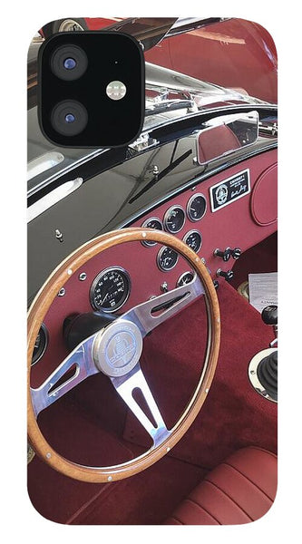 Shelby Cobra Sports Car interior - Phone Case