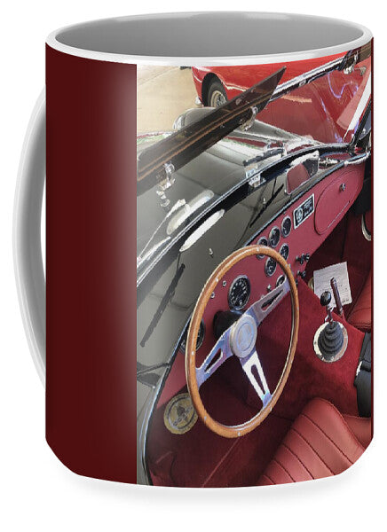 Shelby Cobra Sports Car interior - Mug