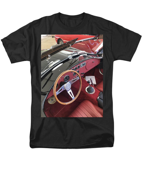 Shelby Cobra Sports Car interior - Men's T-Shirt  (Regular Fit)