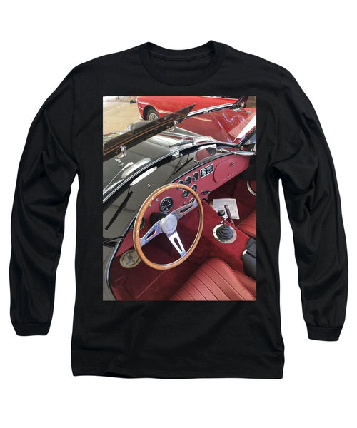 Shelby Cobra Sports Car interior - Long Sleeve T-Shirt