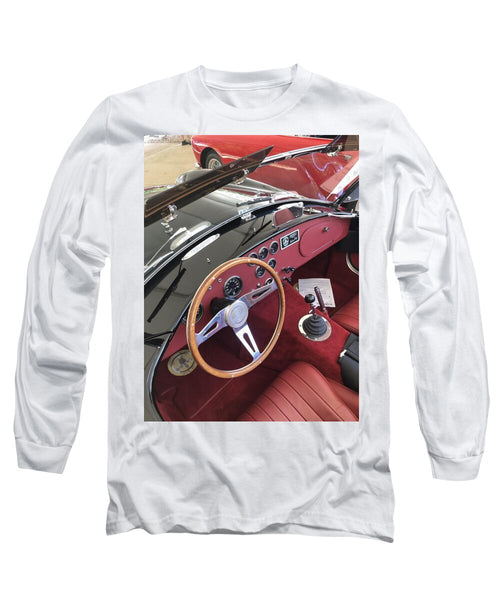 Shelby Cobra Sports Car interior - Long Sleeve T-Shirt