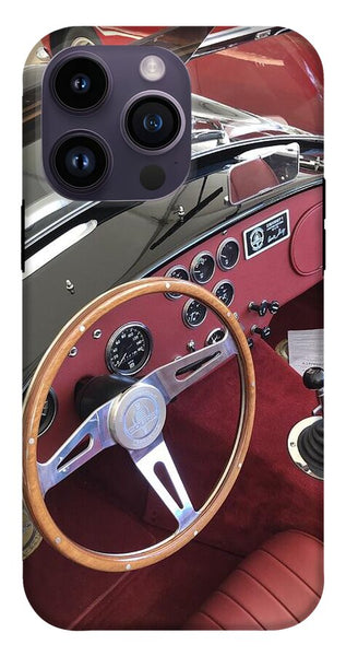 Shelby Cobra Sports Car interior - Phone Case