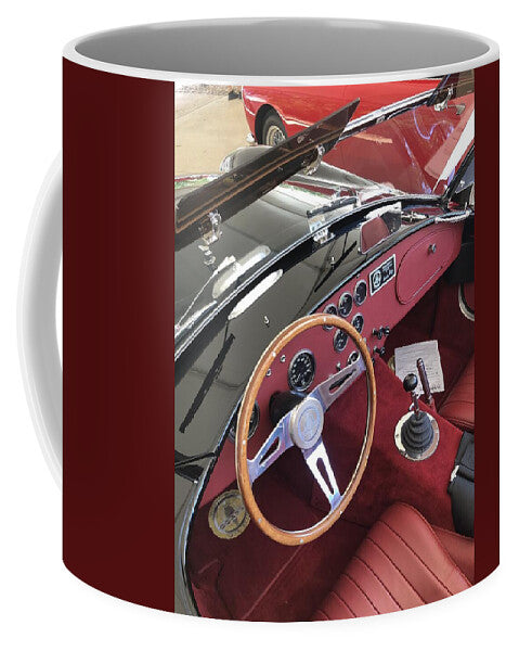Shelby Cobra Sports Car interior - Mug