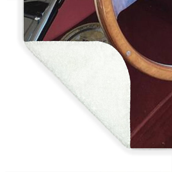 Shelby Cobra Sports Car interior - Blanket