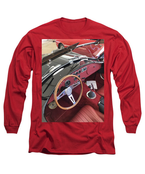 Shelby Cobra Sports Car interior - Long Sleeve T-Shirt