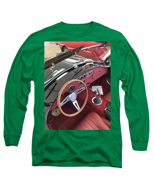 Shelby Cobra Sports Car interior - Long Sleeve T-Shirt